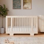 Babyletto Yuzu 8-in-1 Convertible Crib – Conversion Kits Included for Bassinet, Midi Baby Crib Convertible to Toddler Bed, Daybed, Full-Size & Baby Bed – GREENGUARD Gold Certified – Adjustable Heights