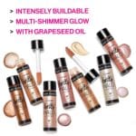 wet n wild MegaGlo Hello Halo Liquid Highlighter Makeup, Shimmer, Glow Halographic