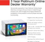 BOSS Audio Systems BVCP9700A Car Stereo – Apple CarPlay, Android Auto, Double Din, 7 Inch Touchscreen, Bluetooth, No CD DVD Player, AM/FM Radio Receiver