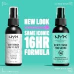 NYX PROFESSIONAL MAKEUP Makeup Setting Spray – Dewy Finish, Long-Lasting Face Mist for up to 16HR Wear, Vegan Formula