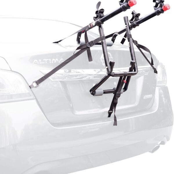 Allen Sports Deluxe 2-Bike Trunk Mount Rack, Model 102DN-R, Black