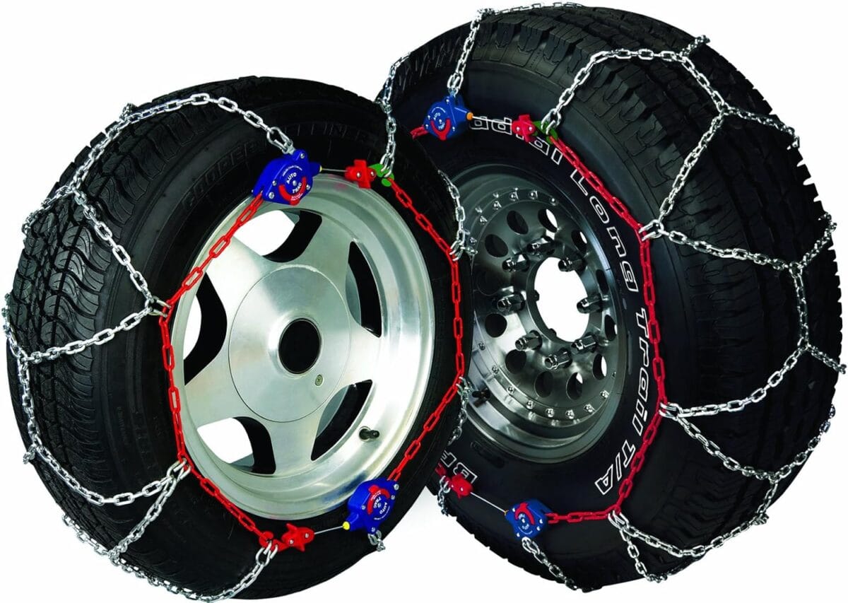 SCC 0232805 Auto-Trac Light Truck/SUV Tire Traction Chain – Set of 2