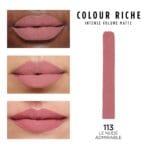 L’Oreal Paris Colour Riche Intense Volume Matte Lipstick, Lip Color Infused with Hyaluronic Acid for up to 16hr All Day Comfort, Le Nude Admirable, 0.06 Oz