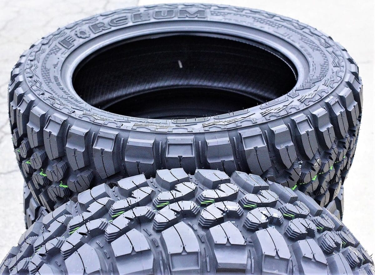 Set of 4 Forceum M/T 08 Plus Mud Off-Road LT235/75R15 Tires – 104/101Q Load Range C 6-Ply BSW