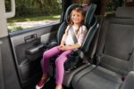 Graco SlimFit 3-in-1 Convertible Car Seat, Ultra-Space-Saving Design, Darcie, Suitable for Rear and Forward-Facing, Highback Booster Seat with 10-Position Headrest
