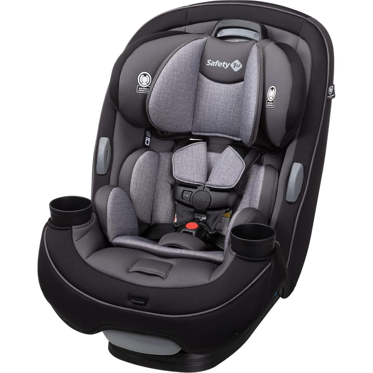 Safety 1st Grow and Go All-in-One Slim Convertible Car Seat, Rear Facing, 5-40 lbs, Forward Facing (3065 lbs), High Back Booster Seat 40-100 pounds, Harvest Moon