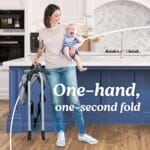 Graco Slim Snacker High Chair, Ultra Compact High Chair, Whisk