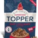 PLATO Pet Treats Dog Beef Toppers
