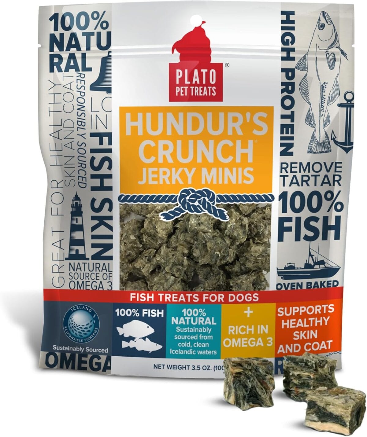 Plato Hundur's Crunch Jerky Minis - Image 1