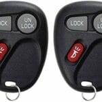 KeylessOption Key Fob Replacement for 1998 1999 2000 2001 2002 Chevrolet Chevy Silverado Suburban Tahoe GMC Yukon Sierra Oldsmobile Keyless Entry Remote Control, 3-Button 15732803-2 Pack