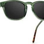 WMP Eyewear - Men's Polarized Modern Rounded Square Sunglasses