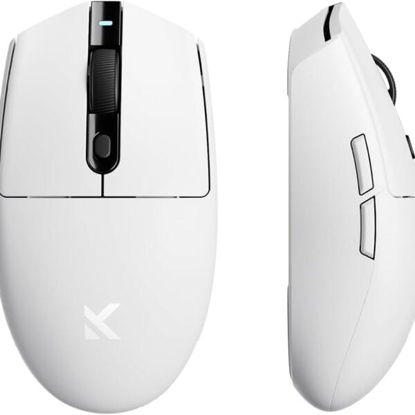 G3 Ultra Wireless Gaming Mouse8K+4K Polling Rate Focus PixArt PAW 3395 Optical Sensor - 26k DPI, 64g Ultra-Lightweight, Tri-Mode Connection, White