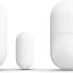 ecobee Smart Sensor for Doors & Windows 2 Pack - Wifi Contact Sensor for Home Security, Energy Savings - Compatible with Smart Thermostats - Temperature sensor, white