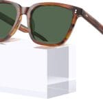 CARFIA Retro Acetate Polarized Sunglasses for Men UV400 Protection Driving Outdoor Anti-Glare Sun Glasses CA5354WS