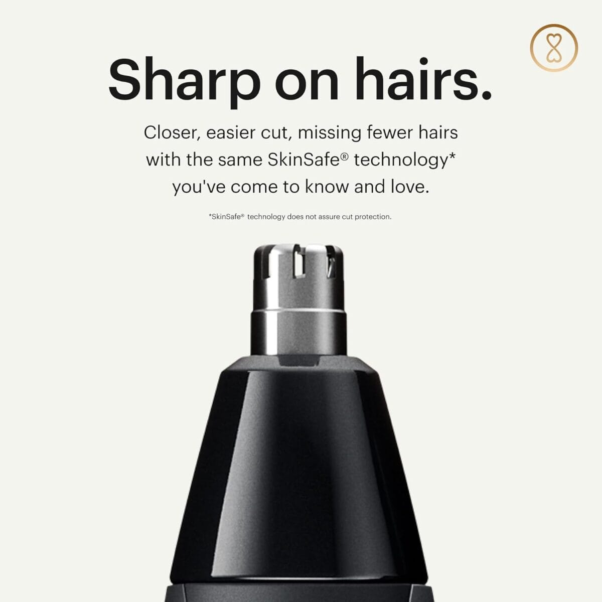 MANSCAPED Weed Whacker 2.0 Electric Nose & Ear Hair Trimmer  7,000 RPM Precision Tool with Rechargeable Battery, Wet/Dry, Easy to Clean, Improved Stainless Steel Replaceable Blade