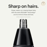 MANSCAPED Weed Whacker 2.0 Electric Nose & Ear Hair Trimmer  7,000 RPM Precision Tool with Rechargeable Battery, Wet/Dry, Easy to Clean, Improved Stainless Steel Replaceable Blade