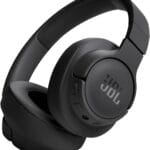 JBL Tune 720BT - Wireless Over-Ear Headphones with JBL Pure Bass Sound, Bluetooth 5.3, Up to 76H Battery Life and Speed Charge, Lightweight, Comfortable and Foldable Design (Black)