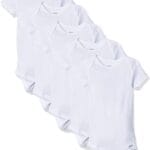 Gerber Baby 5-Pack Solid Onesie Bodysuits