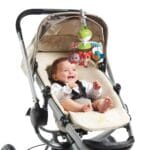 Tiny Love Meadow Days Baby Mobile for Crib, Newborn Baby Toys, Portable Mobile