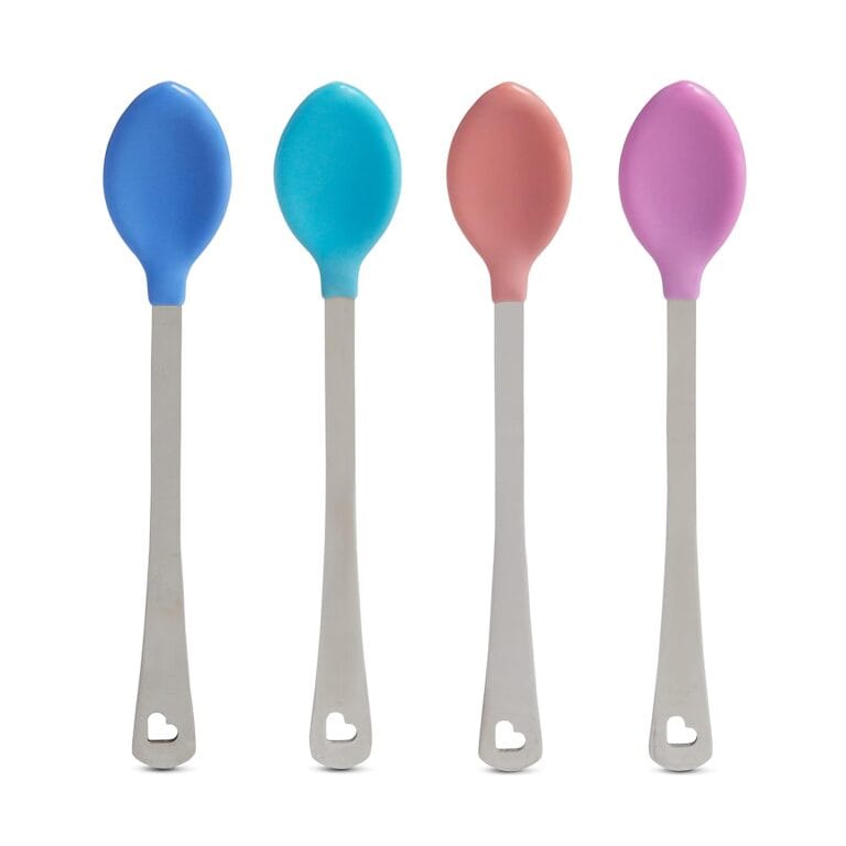 Munchkin White Hot Safety Baby Spoons, 4 Pack