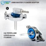 12 pcs Brake Master Cylinder Bleeder Kit Professional Brake Bleeder Adapter Compatible with Most Brake Bleeder kit