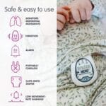 Snuza Hero Baby Monitor: Alerts When No Movement Detected, Gentle Vibration Pre-Alerts, Attaches to Diaper, No WiFi/Bluetooth, Medical Grade Material. Safer Sleep for Babies, Better Sleep for Parents.