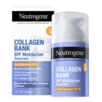 Neutrogena Collagen Bank Face Moisturizer with SPF 30 Sunscreen, Daily Anti-Aging Face & Neck Collagen Cream with Micro-Peptides and SPF, 2 fl. Oz & Trial Size Hydro Boost Facial Cleanser, 0.5oz