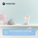 Motorola Nursery PIP11 Audio Baby Monitor, Nightlight, 1000ft Range, 2-Way Talk, Lullabies, Portable Parent Unit (AAA Rechargeable Batteries Included)