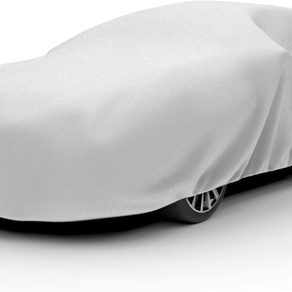 Budge Lite Car Cover Dirtproof, Scratch Resistant, Breathable, Dustproof, Car Cover Fits Sedans up to 200", Gray