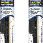 Rain-X 810165 Latitude 2-In-1 Water Repellent Wiper Blades, 22 Inch Windshield Wipers (Pack Of 2), Automotive Replacement Windshield Wiper Blades With Patented Rain-X Water Repellency Formula