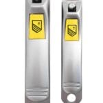 Nail Clippers Set - Ultra Sharp, Sturdy, Stainless Steel Fingernail & Toenail Clipper Cutters with Nail File - Silver