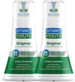 SmartMouth Original Activated Mouthwash - Adult Mouthwash for Fresh Breath - Oral Rinse for 24-Hour Bad Breath Relief with Twice Daily Use - Fresh Mint Flavor, 16 fl oz (2 Pack)