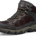 NORTIV 8 Men's Waterproof Hiking Boots Outdoor Mid Trekking Lightweight Mountaineering Shoes Paladin