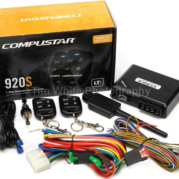 Compustar CS920-S (920S) 1-Way Remote Start and Keyless Entry System with 1500-ft Range