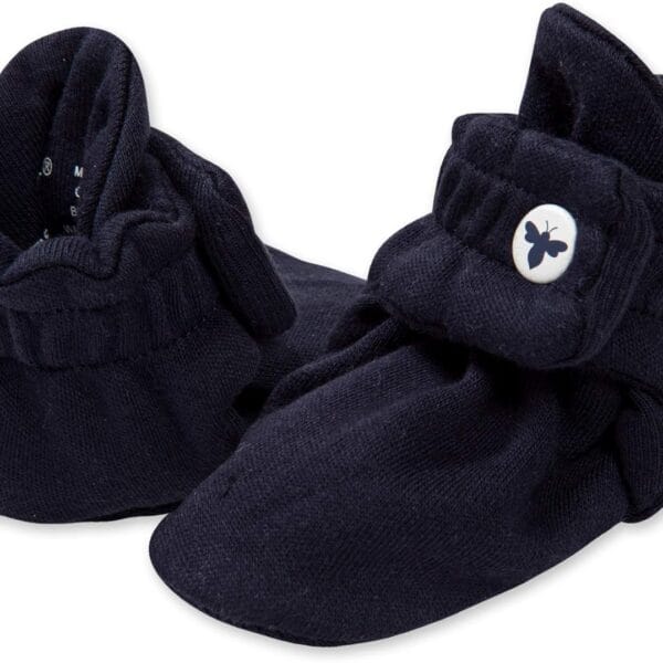Burt's Bees Baby Booties, Organic Cotton Adjustable Infant Sock