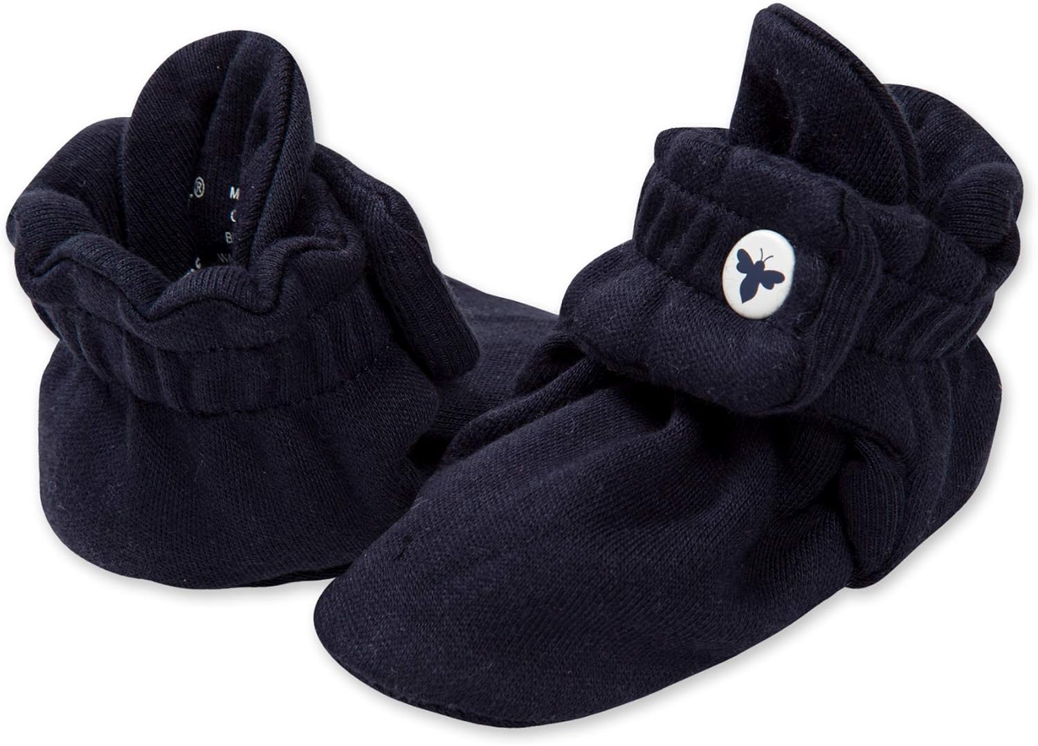 Burt's Bees Baby Booties, Organic Cotton Adjustable Infant Sock Burt's Bees Baby Booties, Organic Cotton Adjustable Infant Sock