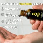 Beard Club – Beard Growth Serum with Natural Castor, Coconut and Avocado to Grow a Thicker, Fuller Beard, Fill in Patches and Stimulate Healthier Facial Hair Growth
