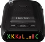 Uniden DFR1 Long Range Laser and Radar Detection, 360 Protection, City and Highway Modes, Easy-to-Read Color Icon Display with Signal Strength Meter Bars,Black