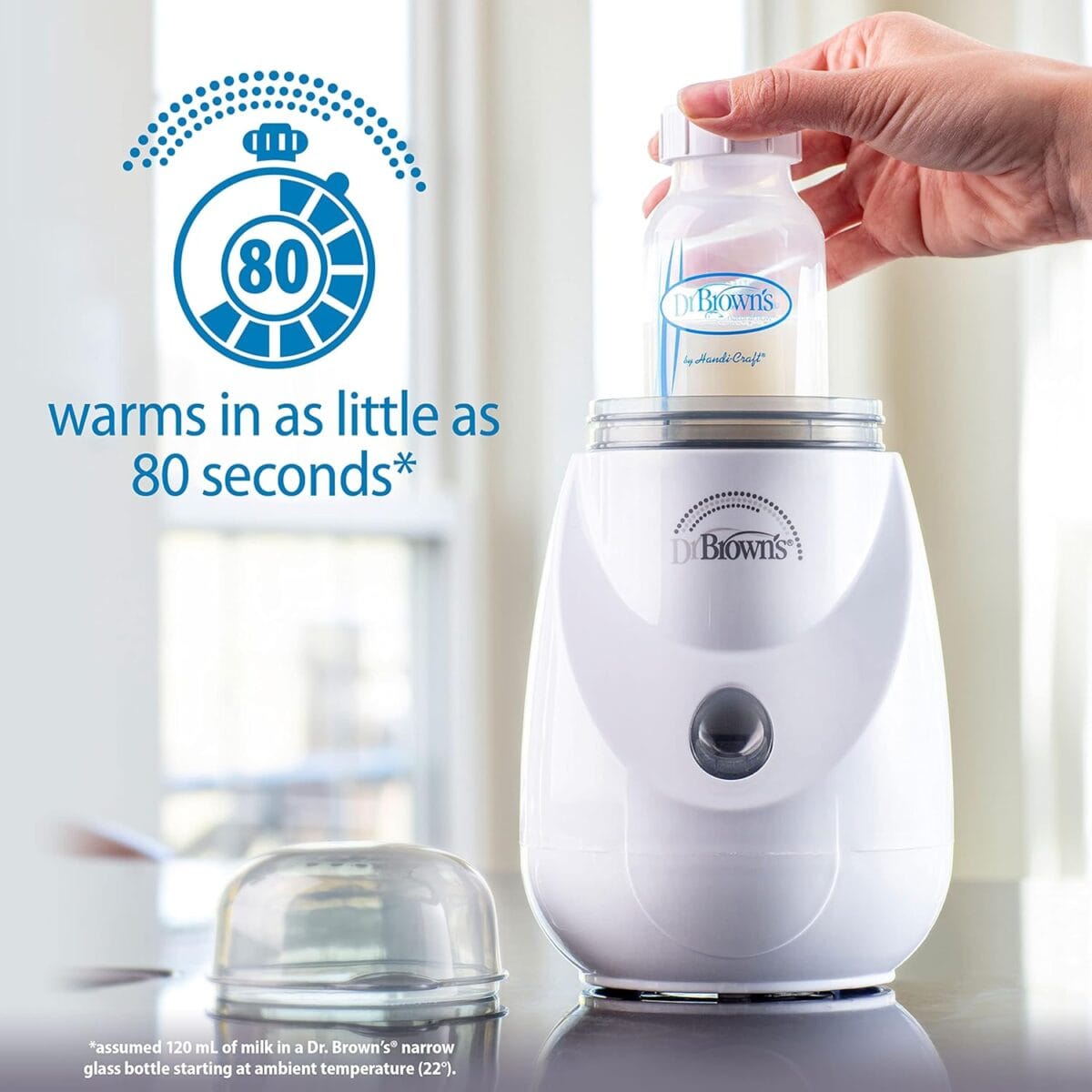Dr. Brown’s Insta-Feed Baby Bottle Warmer and Sterilizer for Baby Bottles and Baby Food Jars