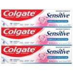 Colgate Sensitive Toothpaste, Complete Protection, Mint - 6 Ounce (Pack of 3)