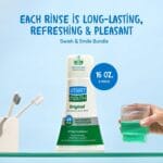 SmartMouth Original Activated Mouthwash – Adult Mouthwash for Fresh Breath – Oral Rinse for 24-Hour Bad Breath Relief with Twice Daily Use – Fresh Mint Flavor, 16 fl oz (2 Pack)