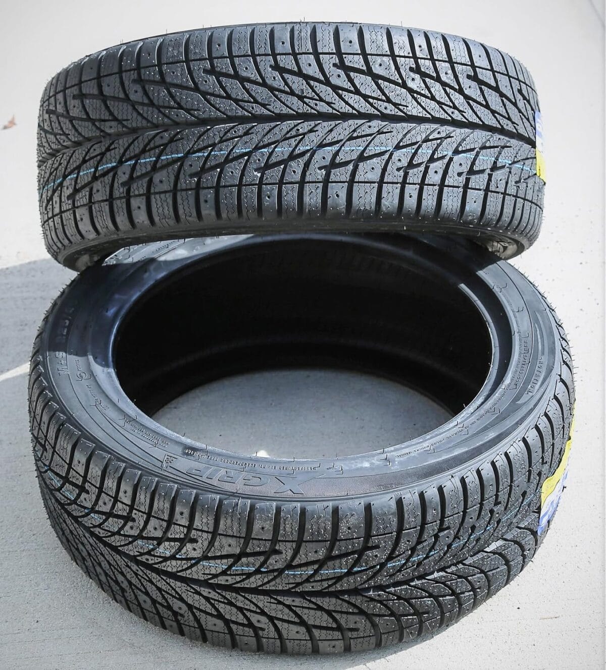 Set of 2 (TWO) Accelera X Grip Winter Passenger Car Touring Radial Tires-225/45R17 225/45/17 225/45-17 94V Load Range XL 4-Ply BSW Black Side Wall