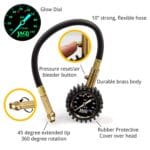 JACO ElitePro Tire Pressure Gauge – 100 PSI