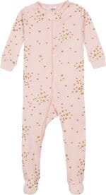 Gerber Baby Girls’ 4-Pack Footed Pajamas