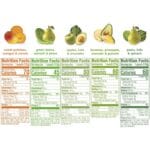 Happy Baby Organics Stage 2 Baby Food Pouches, Gluten Free, Vegan & Healthy Snack, Clearly Crafted Fruit & Veggie Puree, Fruit & Veggie Variety Pack, 4 Ounces (Pack of 10), Amazon Exclusive