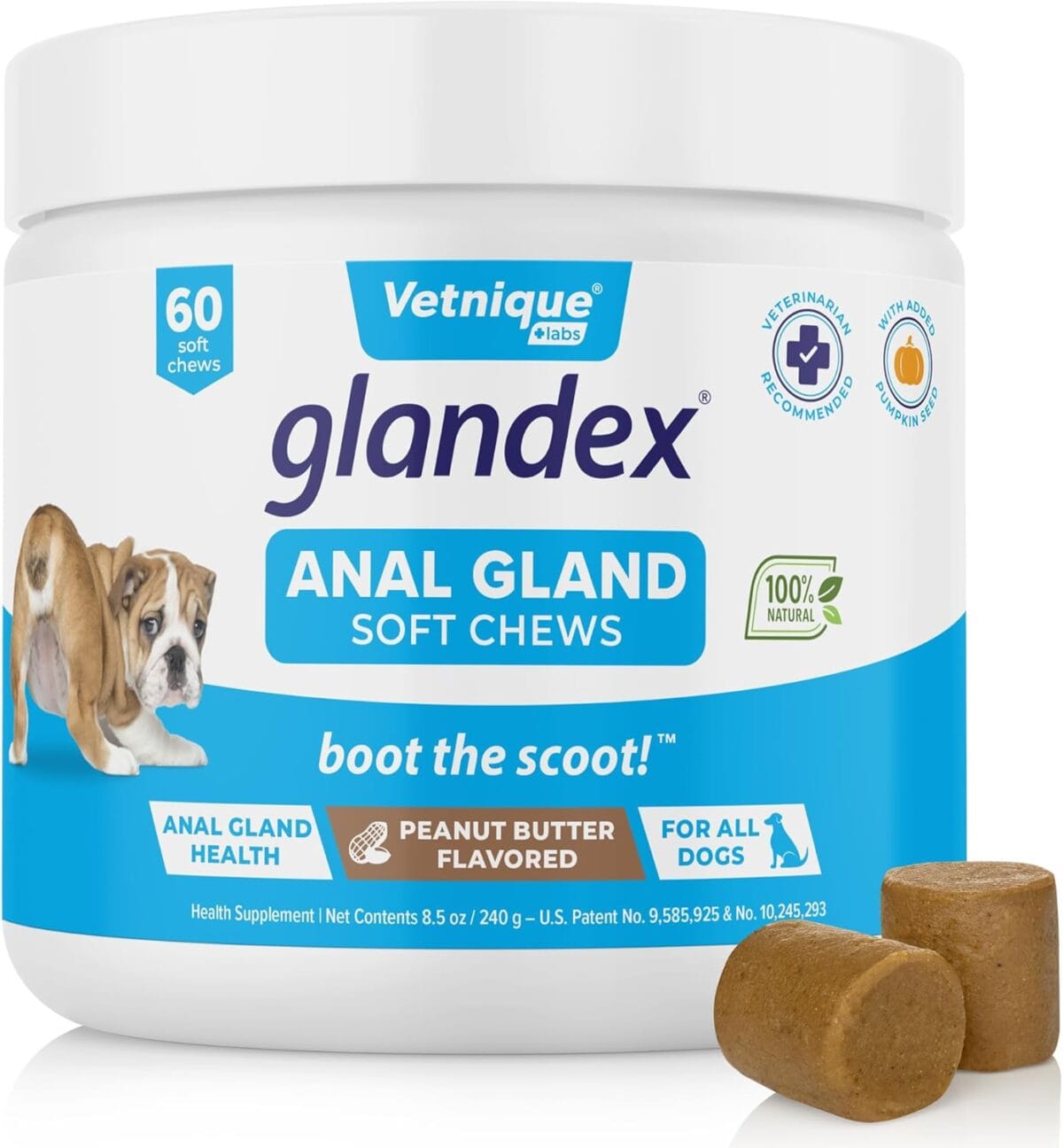 Vetnique Labs Glandex Anal Gland Soft Chew Treats - Image 1
