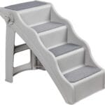 Amazon Basics Foldable Non-Slip Steps for Dogs