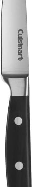 Cuisinart C77TR-3PR Triple Rivet Collection 3.5" Paring Knife, Black
