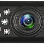 Car Backup Camera HD Night Vision Rear View Camera License Plate Camera with 9 LED Lights, Font & Rear Camera, Wide View Angle, IP69K Waterproof Reverse Camera for Cars,SUV,Trucks,RV, Pickup