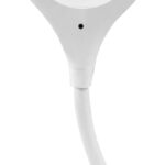 USB Reading Light Voice Control Lamp Voice Activated Lamp Smart Voice Small Table Lamp for Home Learning and Office, White